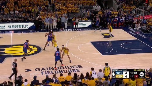 西卡31+5 哈利伯顿21+6+13 步行者4-2尼克斯杀入总决赛