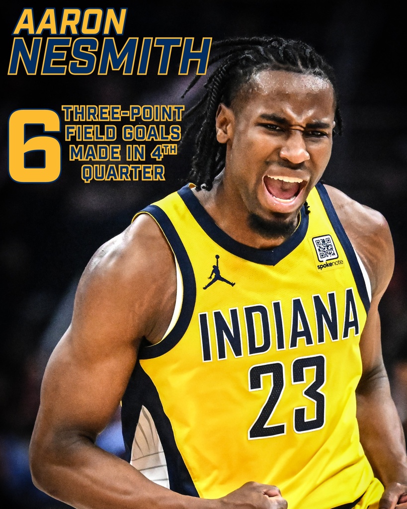 内史密斯第四节单节命中6记三分 季后赛历史首人