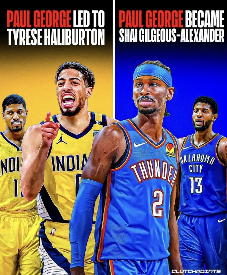 巴爷打趣：有人称今年为乔治总决赛 因为两队都是交易他才有今天